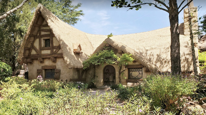 The house on the Seven Dwarfs Mine Train ride in Disney World