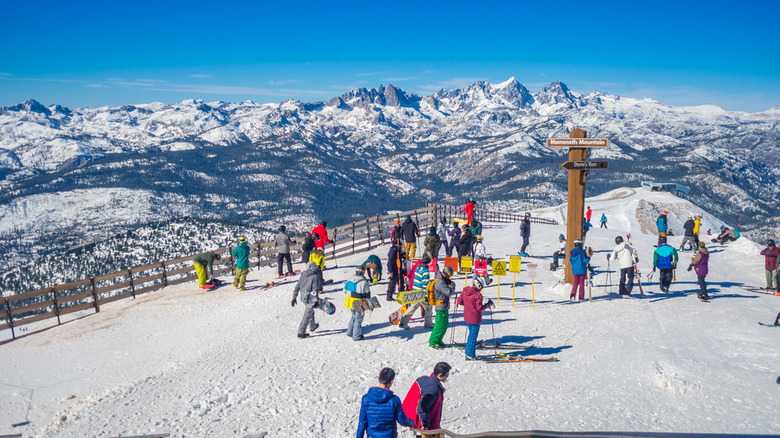 Ski resort