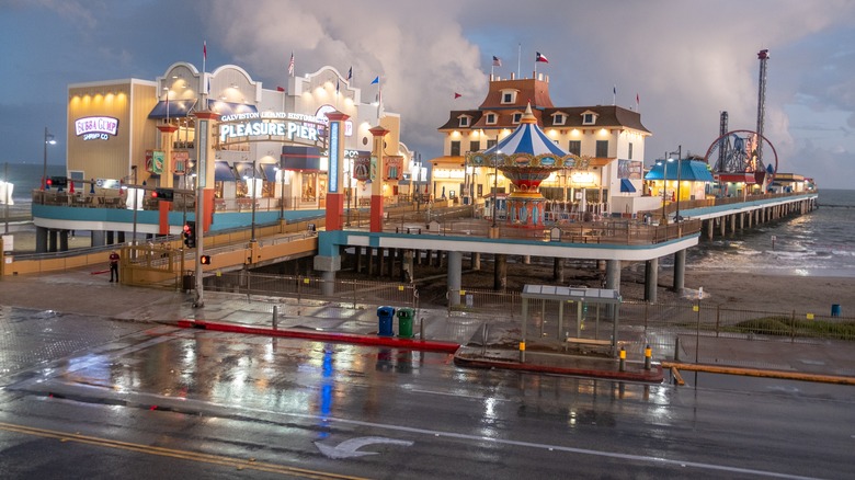 Galveston Island Historic Pleasure Pier in Galveston