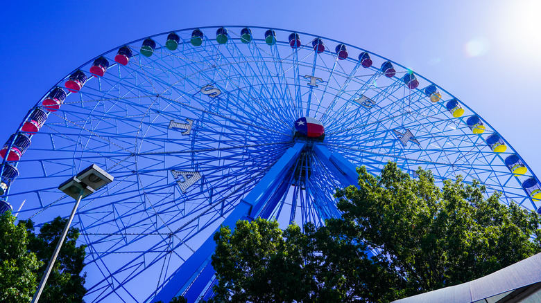 Ferris wheel at a Texas theme park