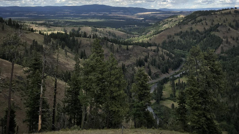 A scenic shot of Red Bridge State Wayside Recreational Area