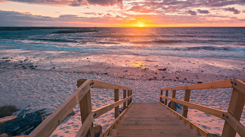 West Coast beach in Australia