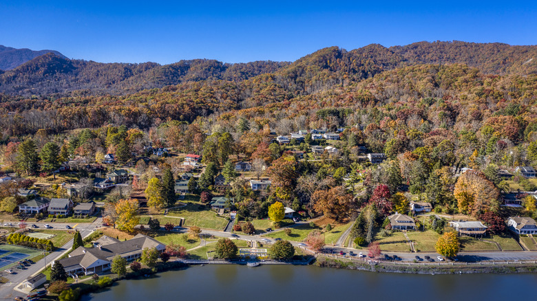 Landscape picture of Waynesville, North Carolina