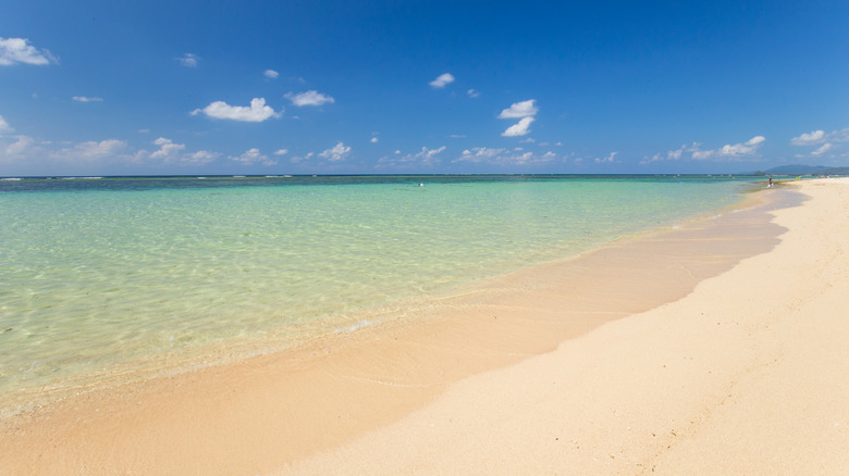 White sands clear blue waters Ishigaki