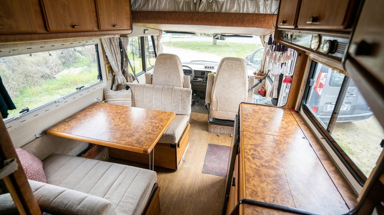 Interior of an RV