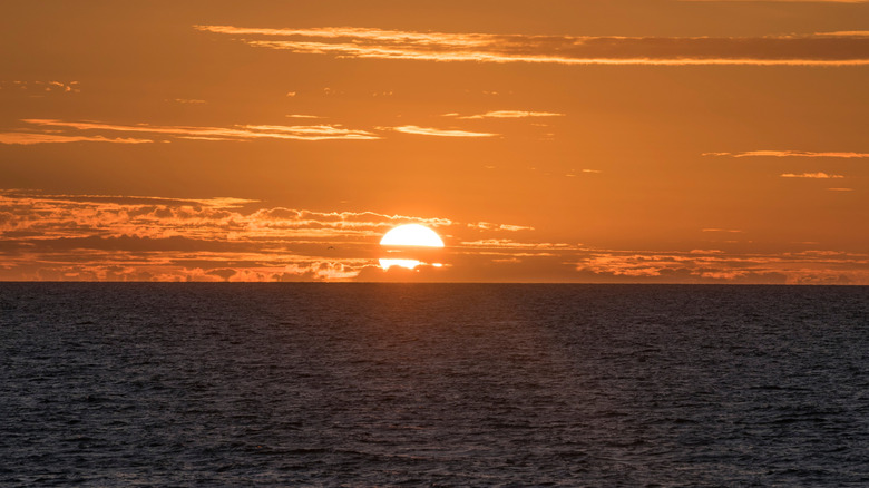 Sunset on Hossegor beach