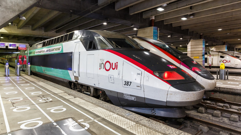 A TGV train in France