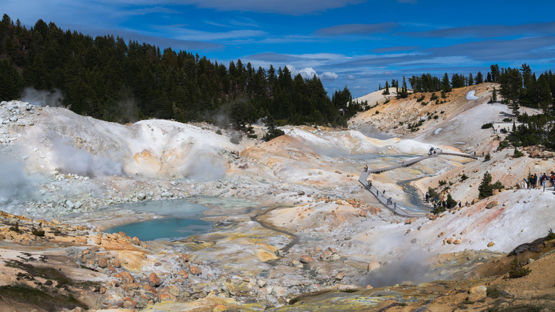 Bumpass Hell in Lassen National Park