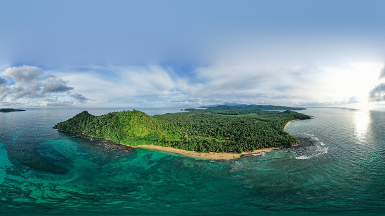 Tropical island São Tomé