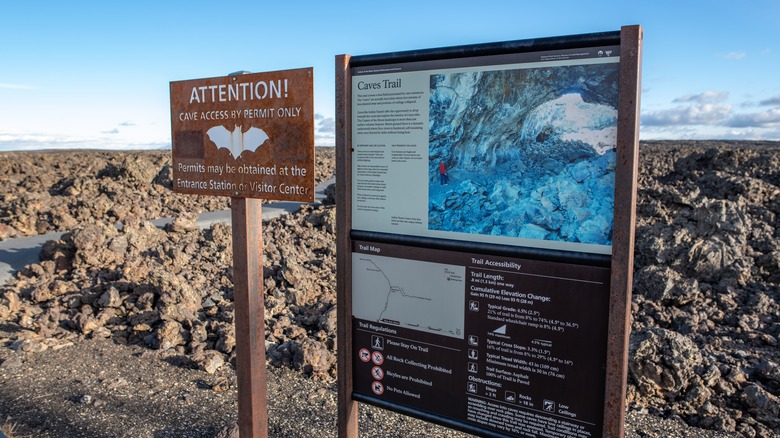 Monument trail signage