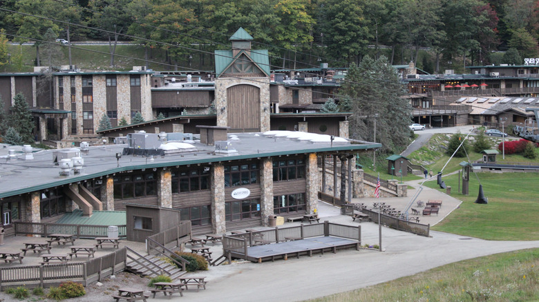 Main building of Seven Springs Mountain Resort