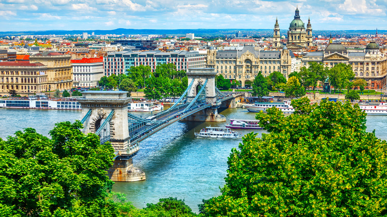 Bridge over the Danube in Budapest