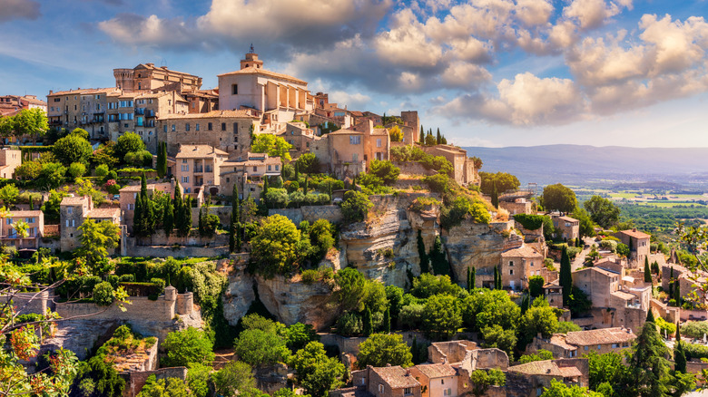 View of Gordes from afar