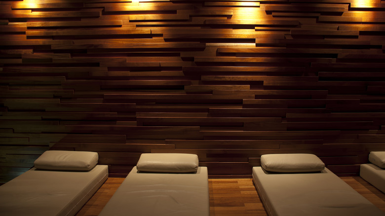 napping mats in spa