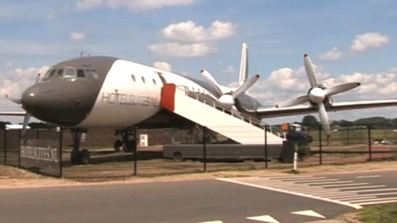 Vliegtuigsuite Teuge airplane hotel