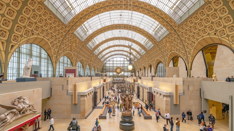 The central hall of the Musée d'Orsay