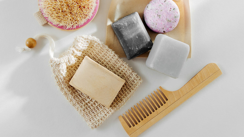 Bar shampoo and soap