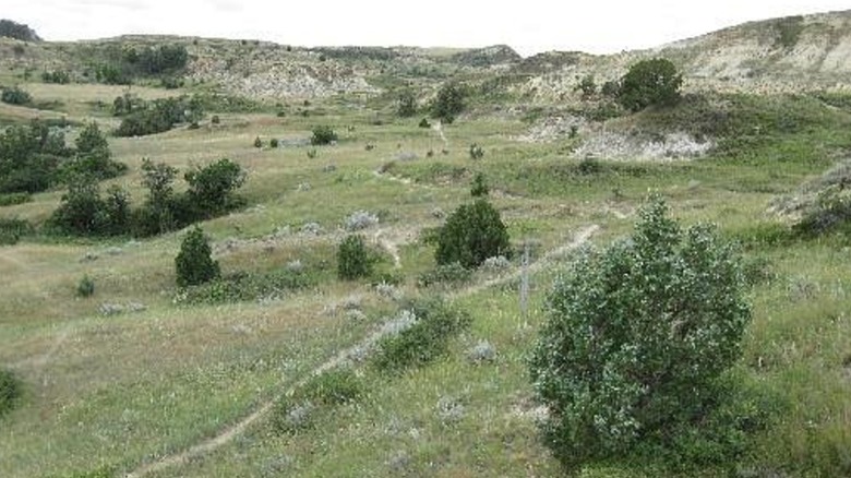 part of the Maah Daah Hey Trail