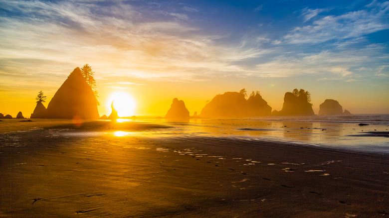 Point of Arches at sunset