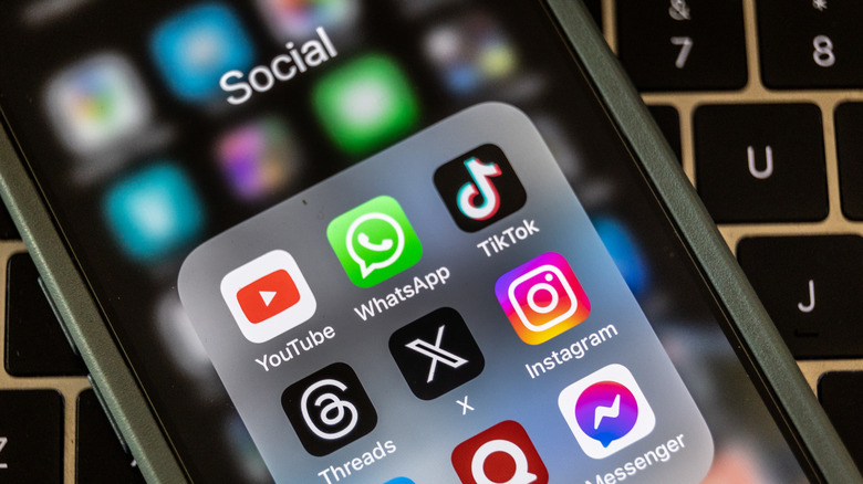 Social media apps 