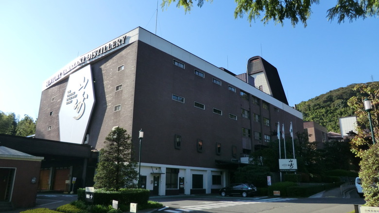 Exterior of the Suntory Yamazaki whisky distillery