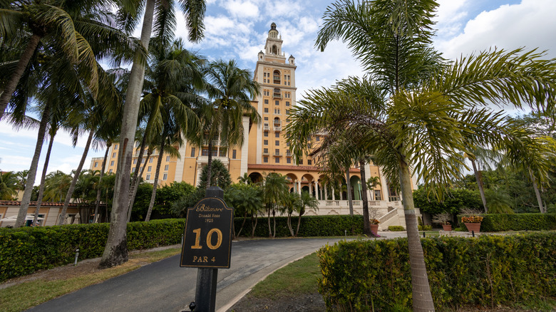 a hole at the Biltmore golf course in Coral Gables
