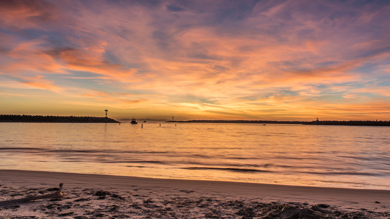 Sunset at Harbor Cove Beach