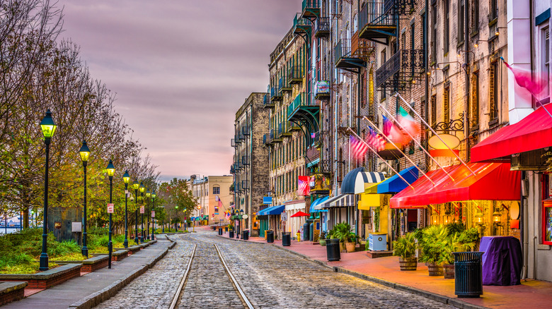Street in Savannah, Georgia