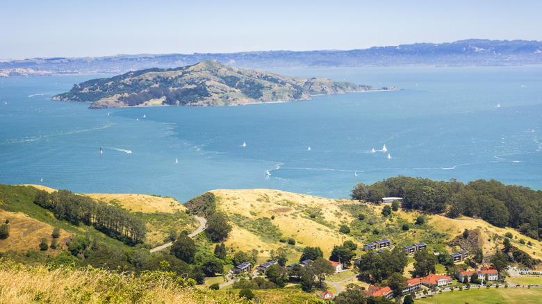 View of Angel Island from Marin