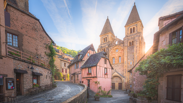 Small village in France