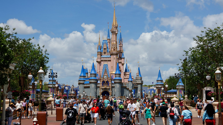 Cinderella's Castle in the Magic Kingdom