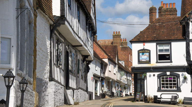 a street view of Midhurst England