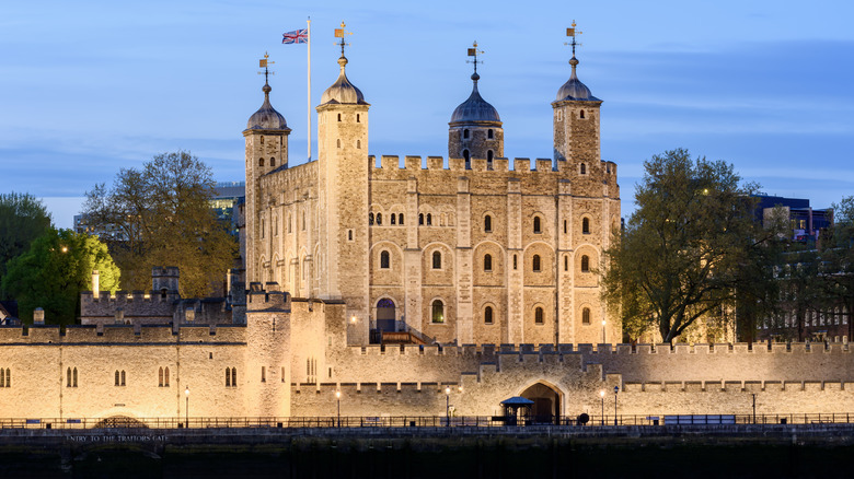 Tower of London at twilight