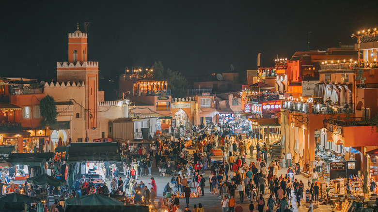 Marrakech Morocco medina