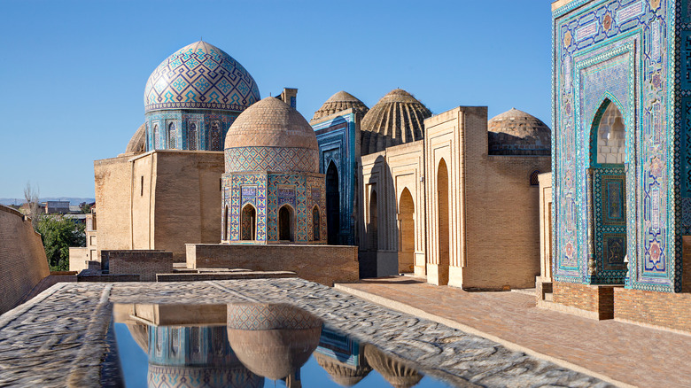 registan square samarkand uzbekistan