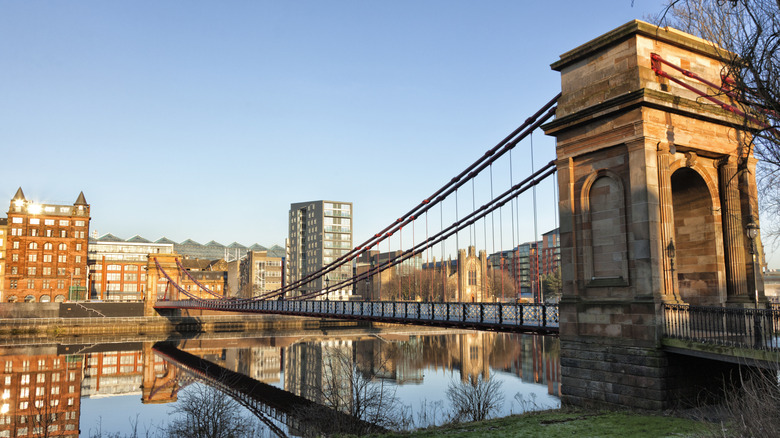 bridge in Glasgow, Scotland