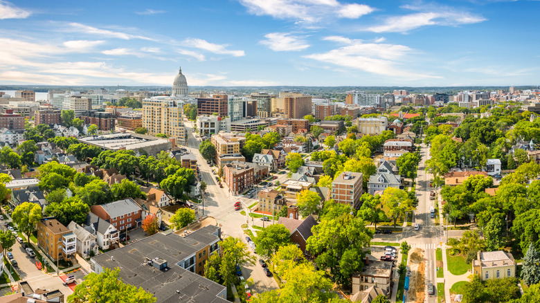 Madison, Wisconsin skyline