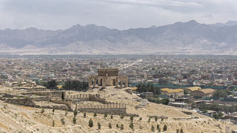 View over Kabul