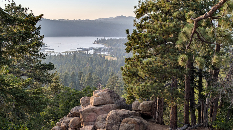 A view of Big Bear Lake