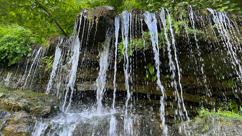 Waterfall at Rock Island Park McMinnville, Tennessee
