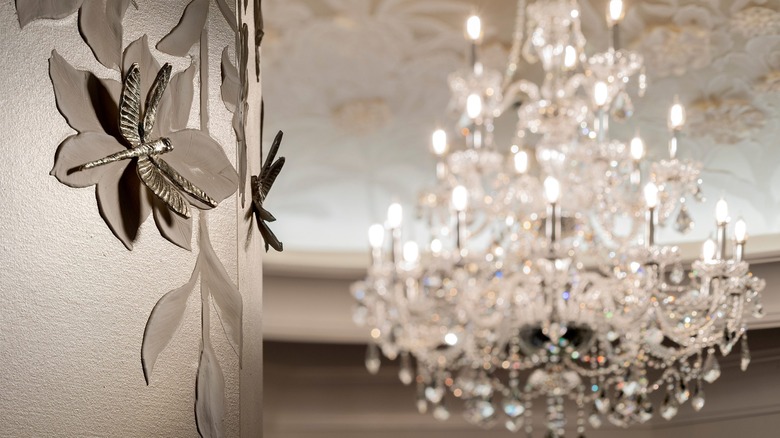 Victoria Albert's Grand Floridian crystal chandelier