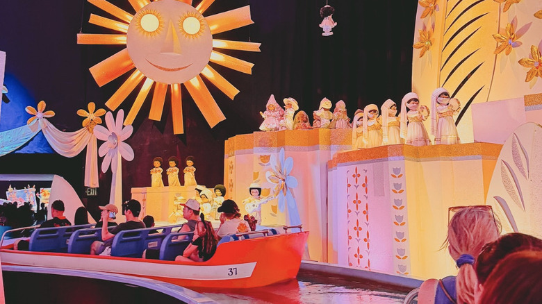 Its a Small World ride at Disneyland