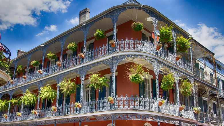 French Quarter building