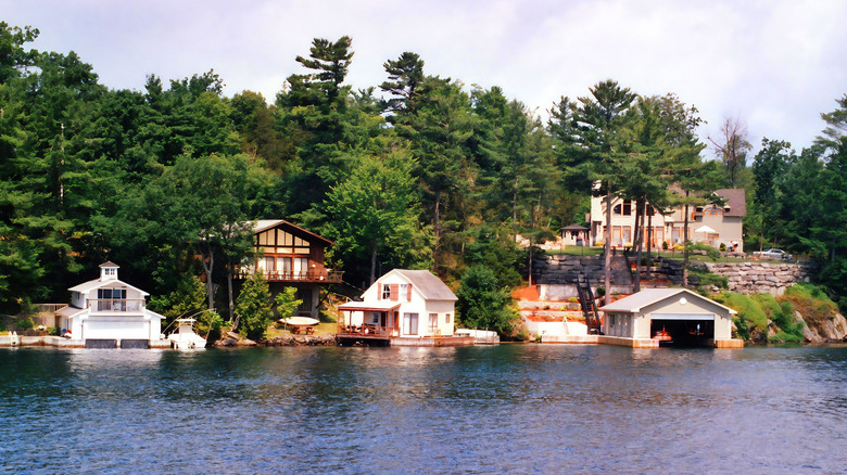 Boldt Castle on the islands region, New York.