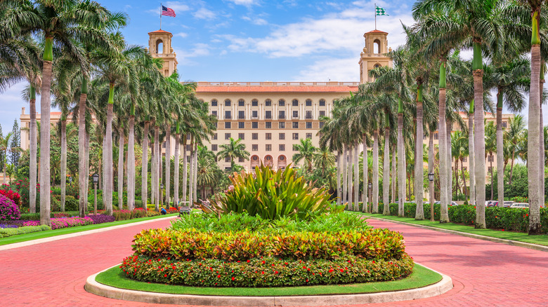 breakers hotel palm beach trees