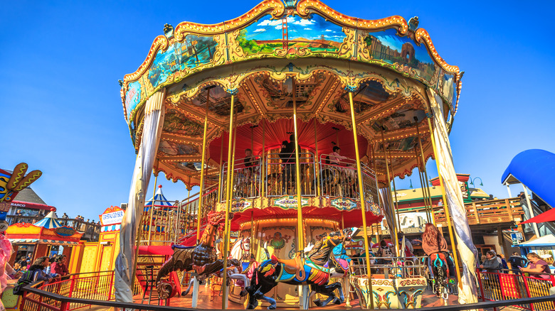 Handcrafted San Francisco Carousel at Pier 39