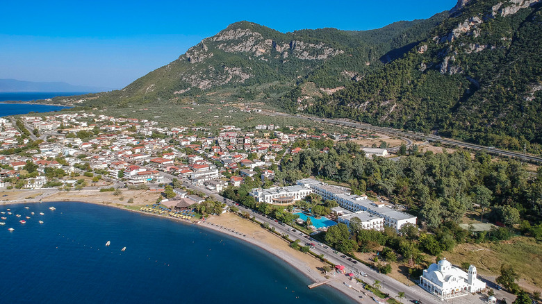 aerial view of coastal Phthiotis