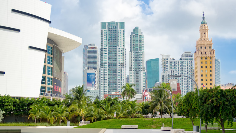 Miami, Florida high rise buildings