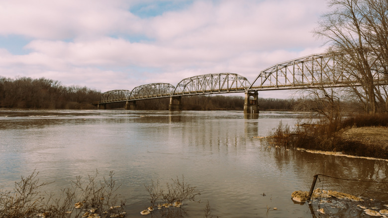 New Harmony Toll Bridge, Indiana