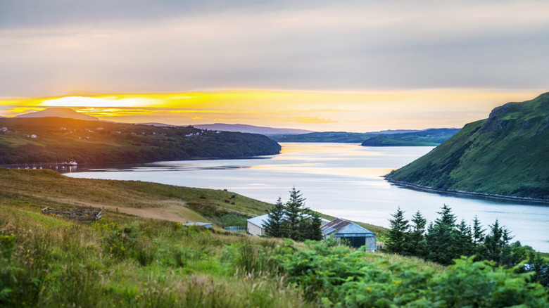 Sunset over Loch Morar
